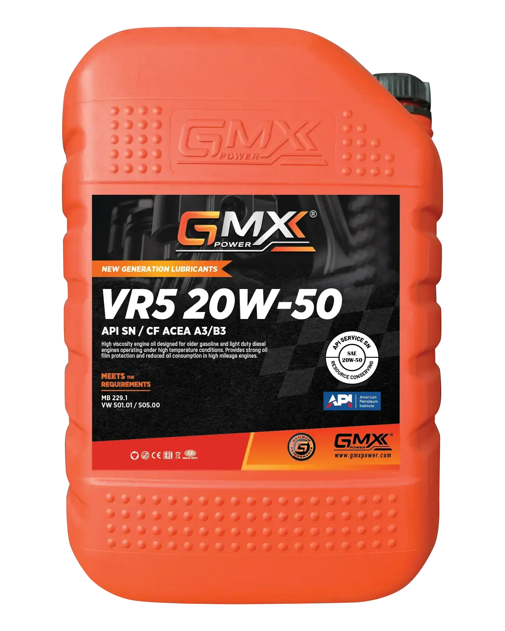 GMX Power VR5 20W-50 SL/CF - 3