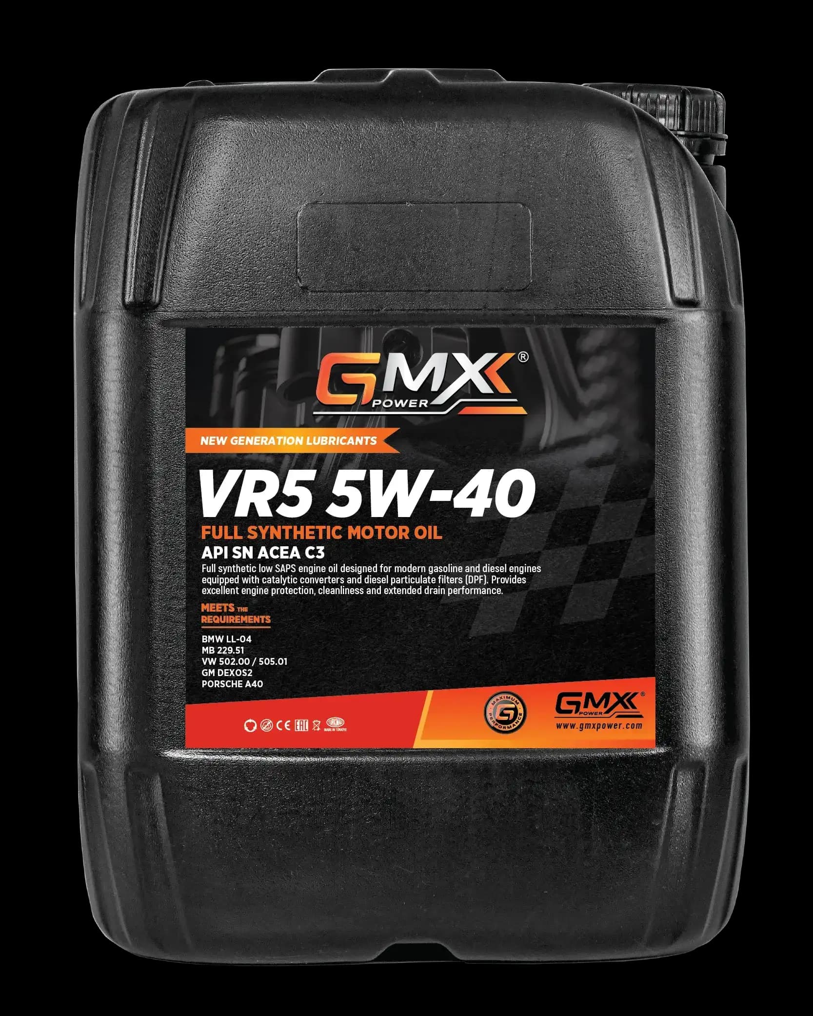 GMX Power VR5 5W-40 SN/CF - 3